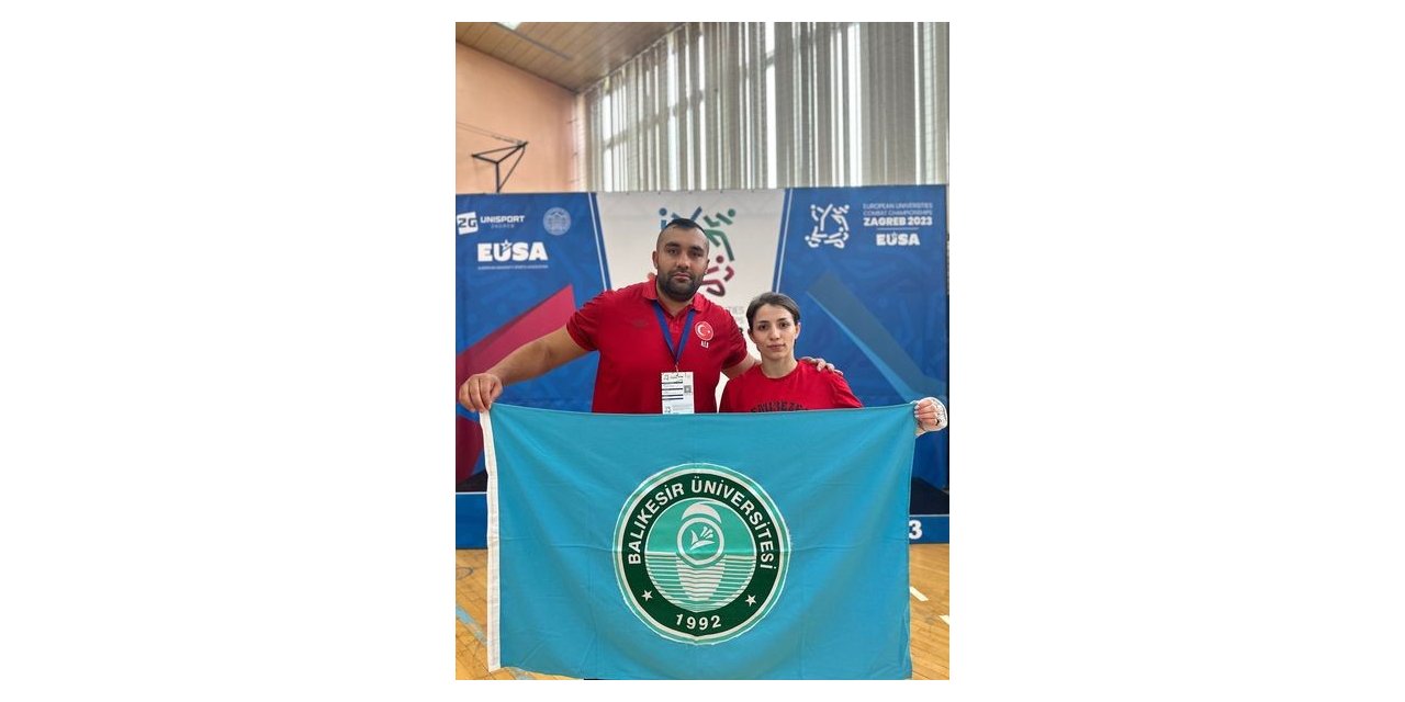 BAÜN’lü sporculardan 1 altın, 1 bronz madalya