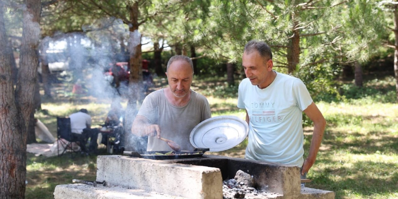 Tahtalı Göleti vatandaşların uğrak noktası oldu