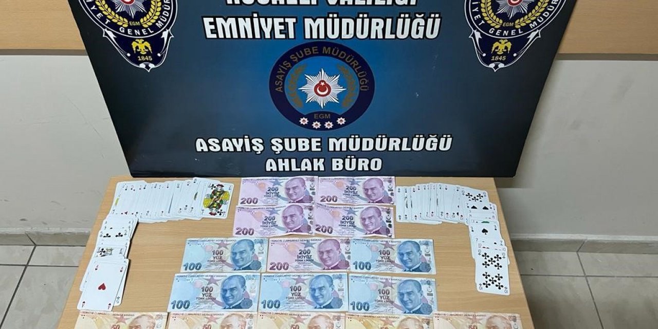 İş yerinde kumar oynatıldığı denetimde ortaya çıktı