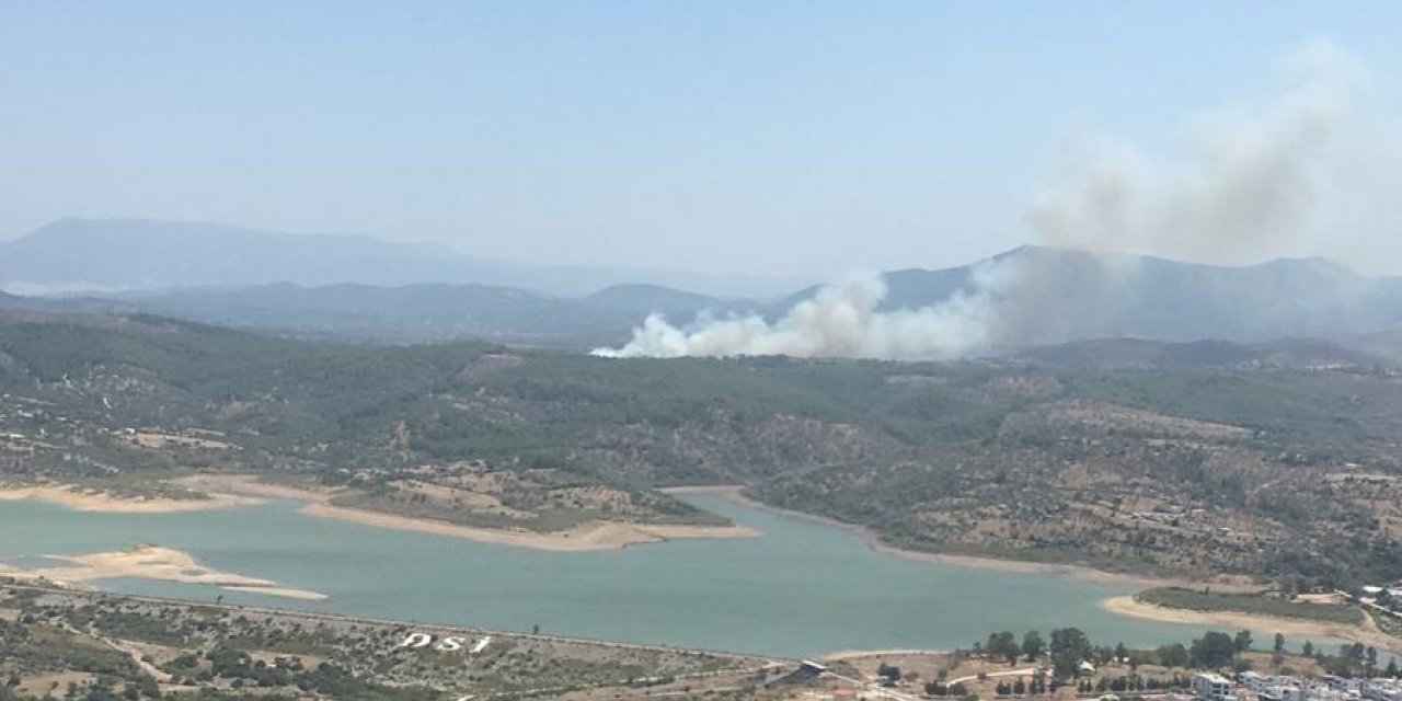 Milas’taki orman yangını kontrol altına alındı