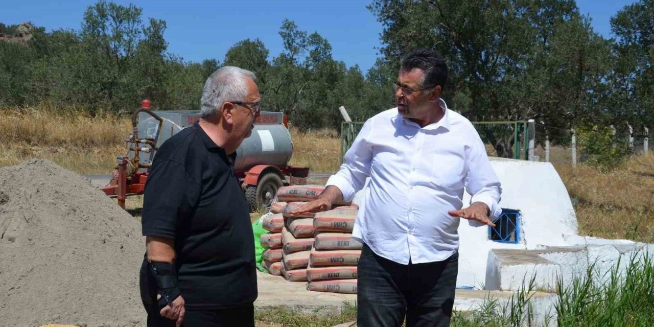 Gömeç’te yollar bakıma alındı