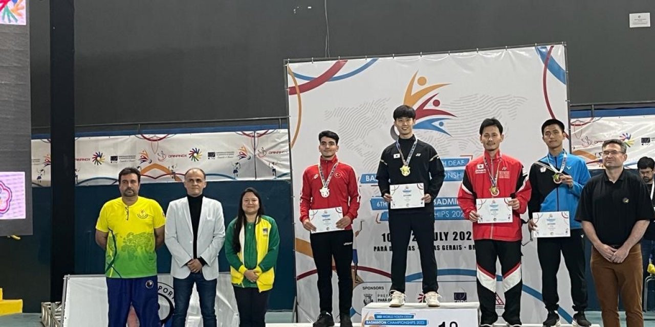 Furkan Büyükgöze’den İşitme Engelliler Badminton Dünya Şampiyonası’nda bir ilk