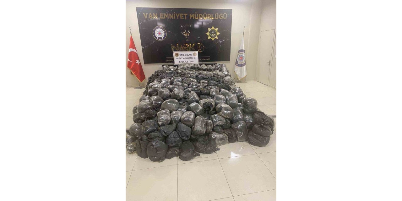 Hudut hattında 2 ton esrar ele geçirildi