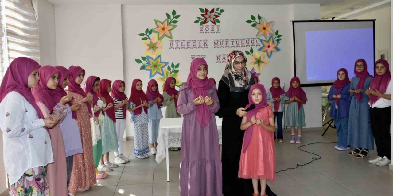 Yatılı Yaz Kur’an Kursu Kampı sona erdi