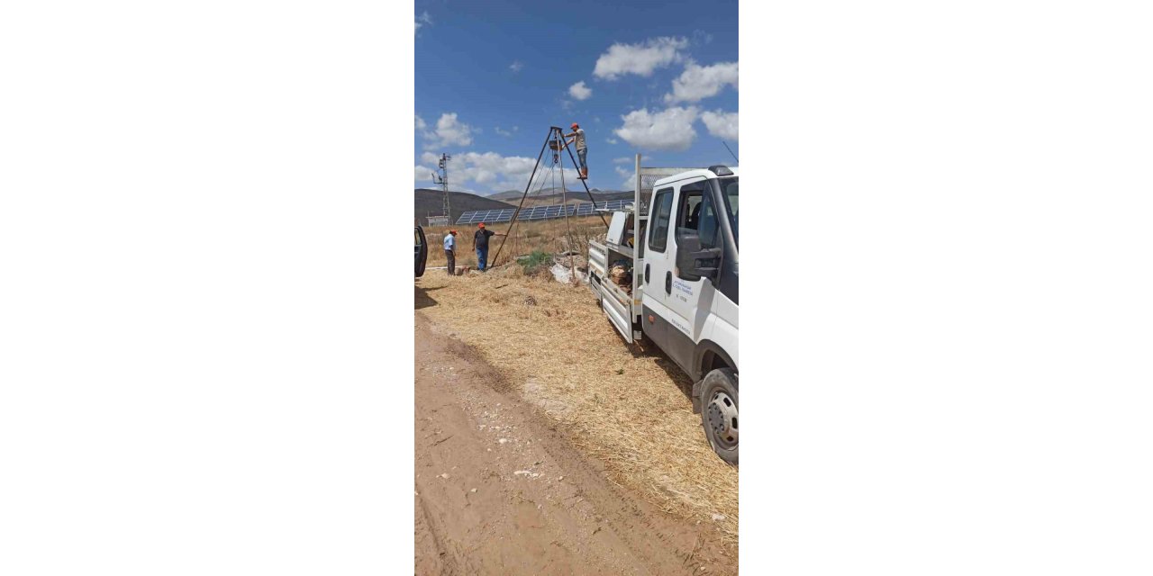 İki köyün içme suyu sorununun çözümü için çalışmalar başladı