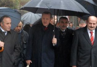 Erdoğan baba ocağında