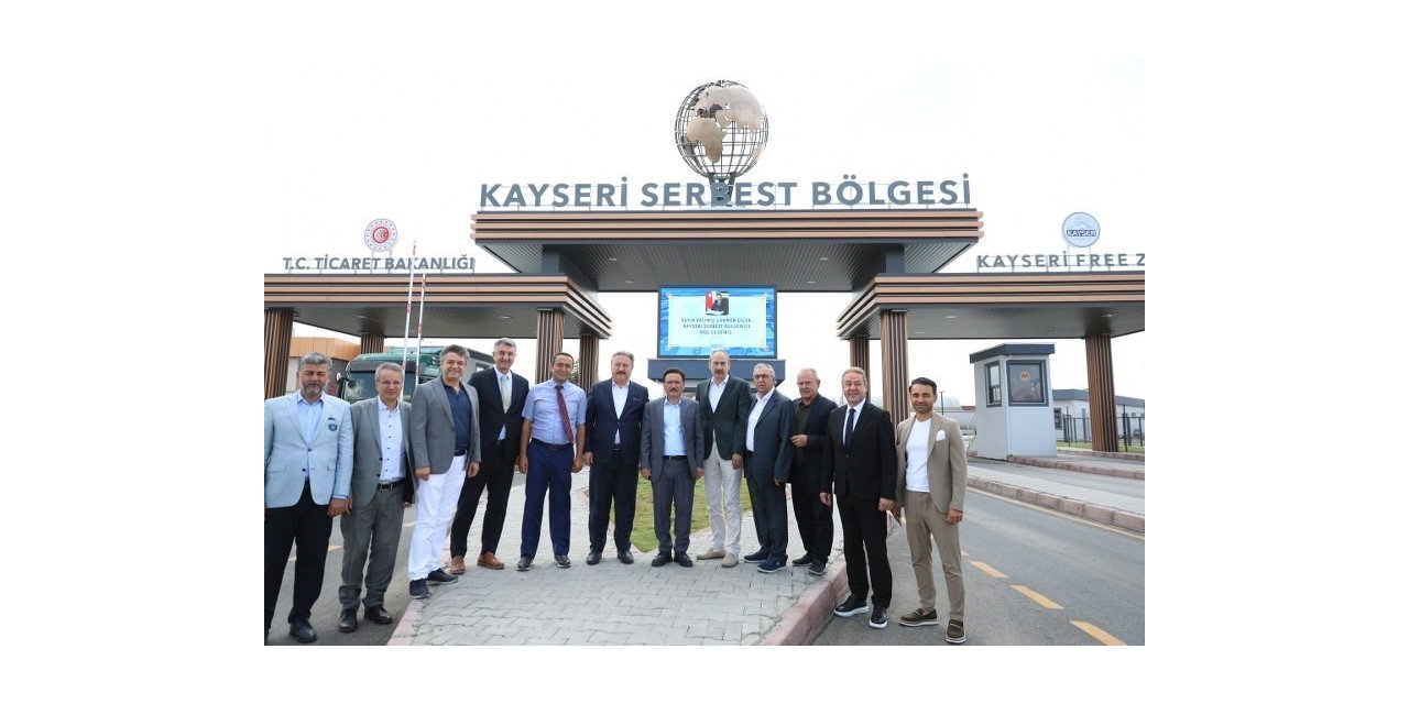 Vali Çiçek; Serbest Bölge Çalışmalarını İnceledi