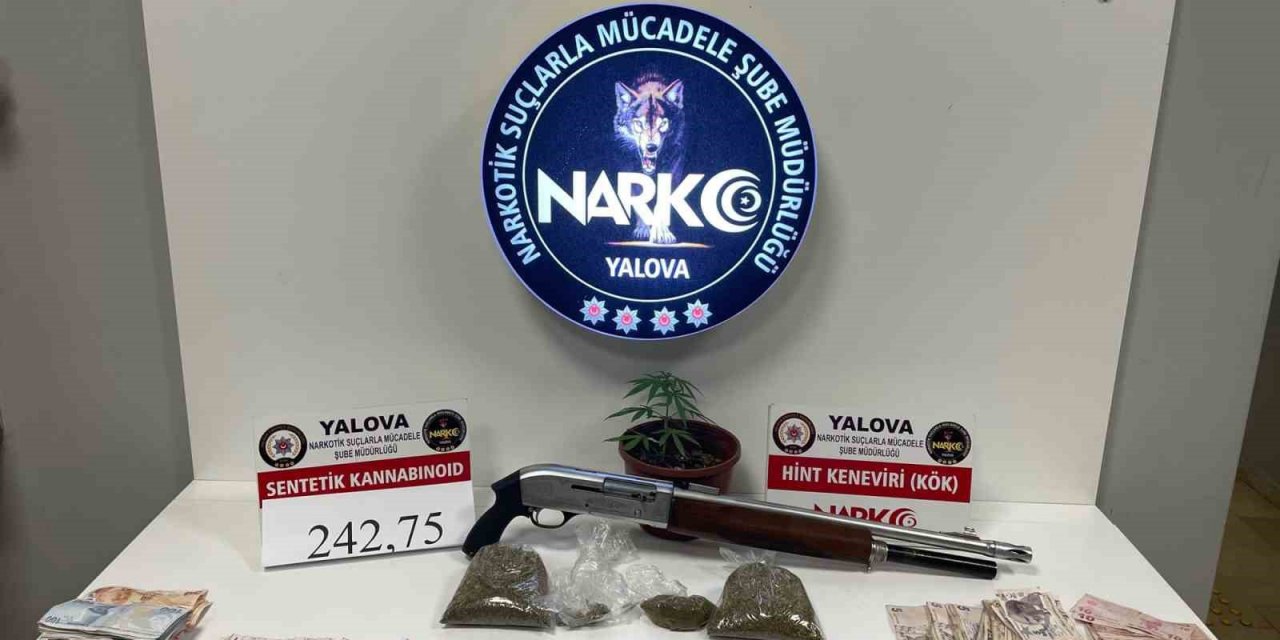 Yalova’da uyuşturucu operasyonu: 3 tutuklama