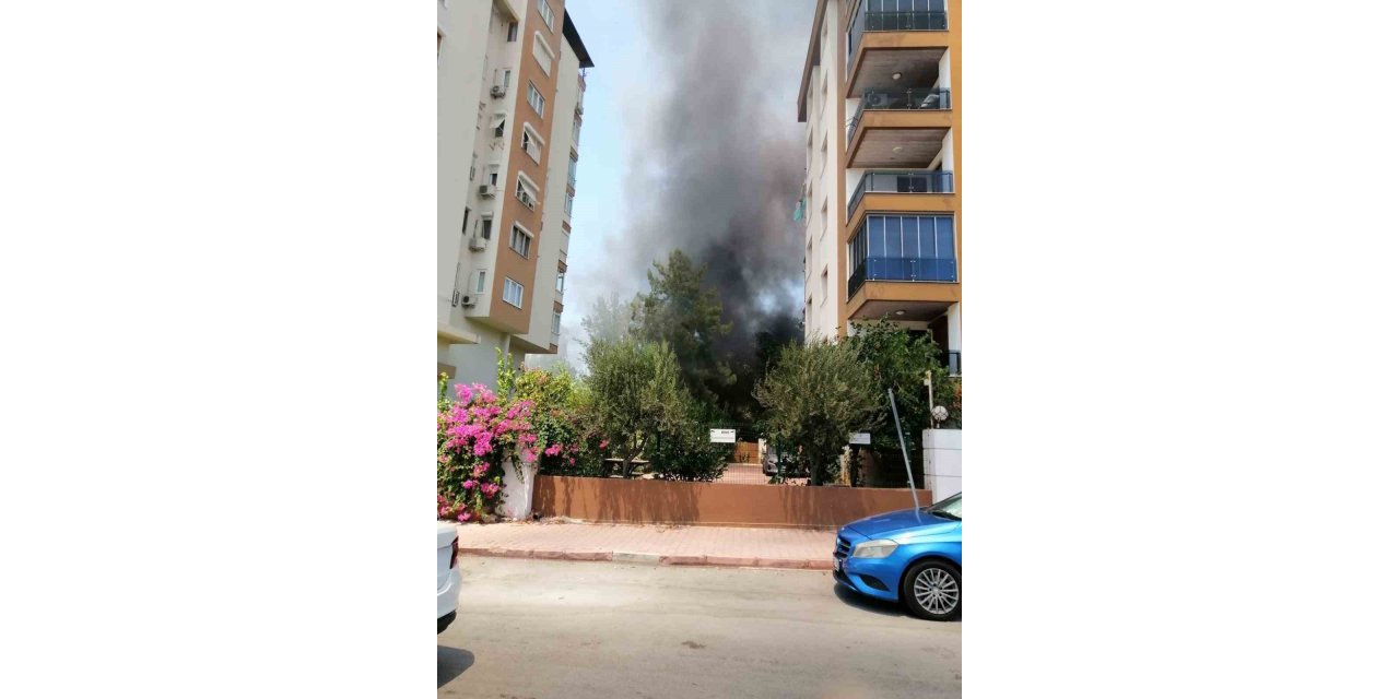 Boş binada çıkan yangın kısa sürede söndürüldü