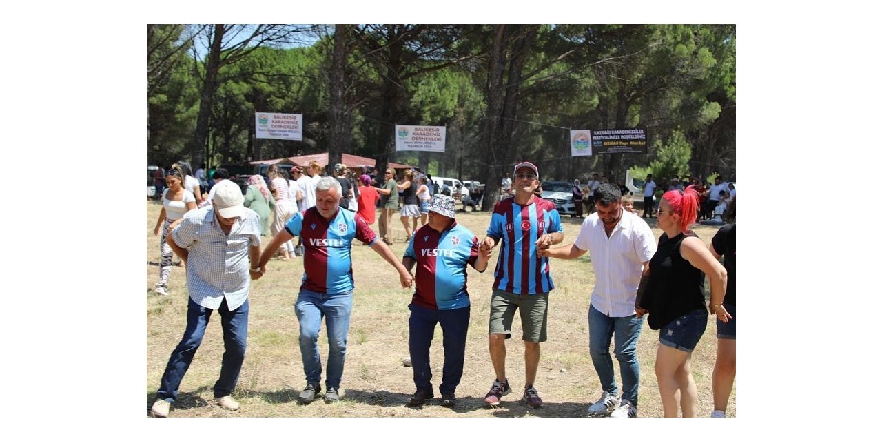 Karadenizliler, Kazdağları’nda buluştu