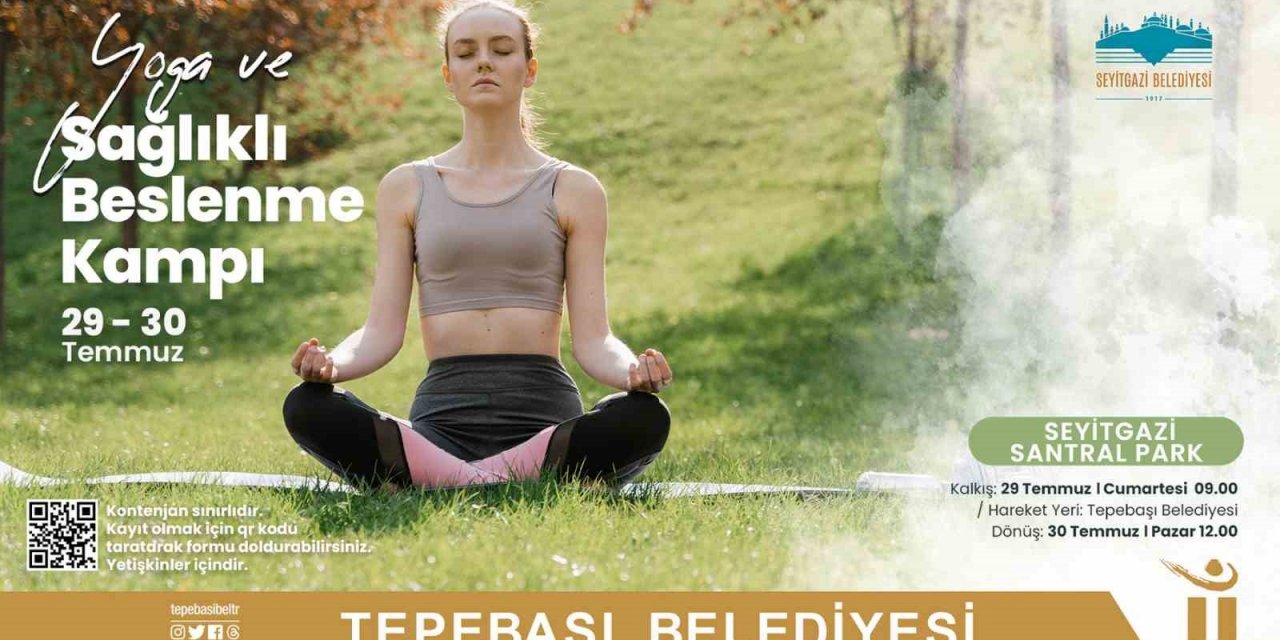 Yoga ve sağlıklı beslenme kampı düzenlenecek