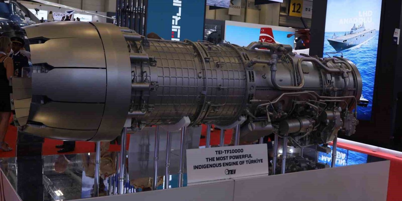 TEI’nin ürettiği yerli ve milli havacılık motorları İDEF Fuarı’nda yerini aldı