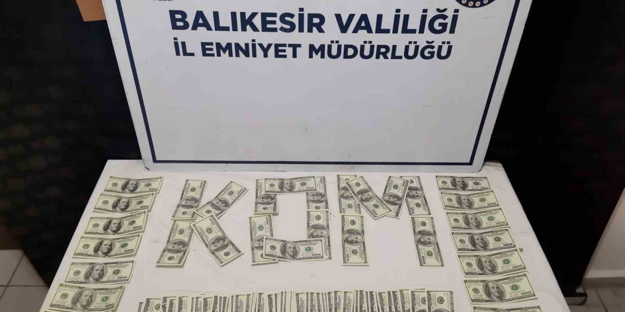 Bandırma’da sahte para operasyonu