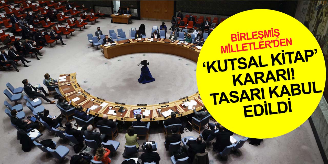 BM'de 'kutsal kitaplara şiddet' kararı! Uluslararası hukukun ihlali olarak tanınacak