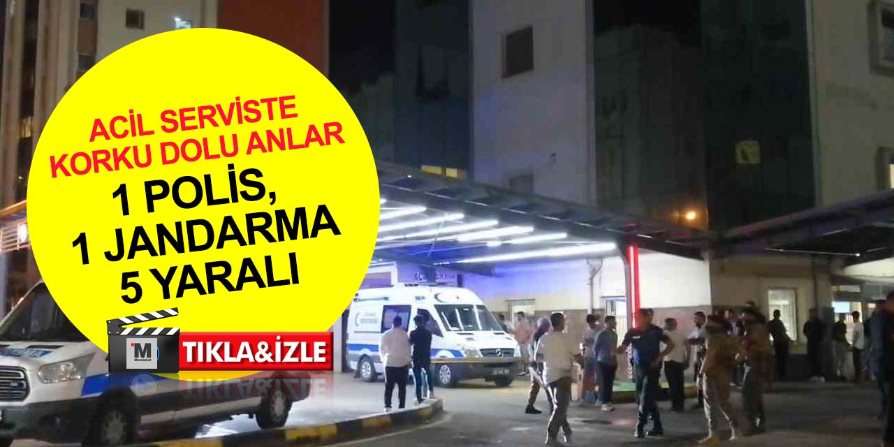 Rize Devlet Hastanesi acilinde silahlı çatışma kamerada! 2’si ağır 5 yaralı