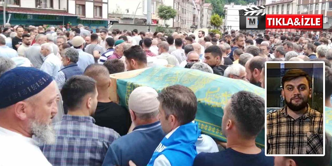 Rize’de teyzesinin ev sahibi tarafından öldürülen Halil İbrahim Ak toprağa verildi