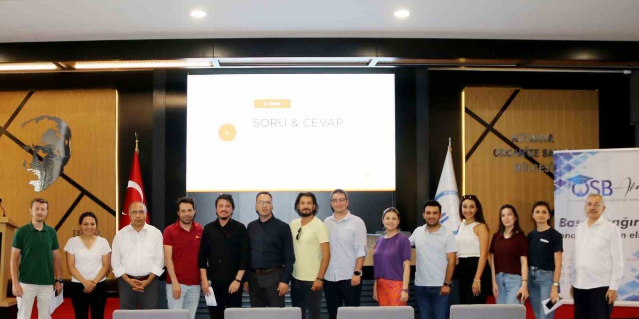 Kütahya OSB Akademi’de eğitimler devam ediyor
