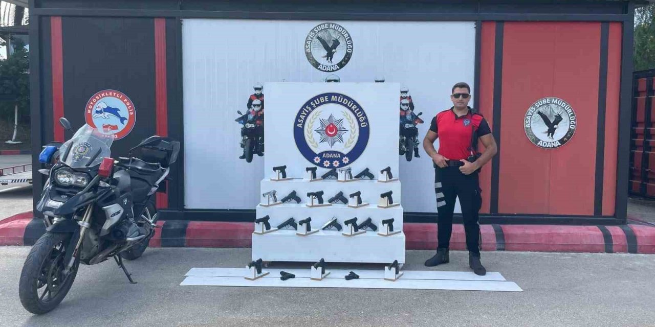 Adana’da 278 adet ruhsatsız silah ele geçirildi
