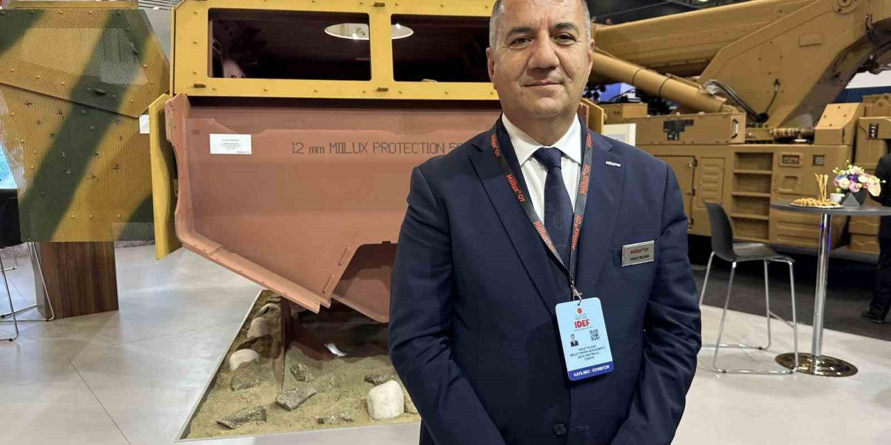 Miilux OY’un yeni zırh çeliği IDEF’23’te tanıtıldı