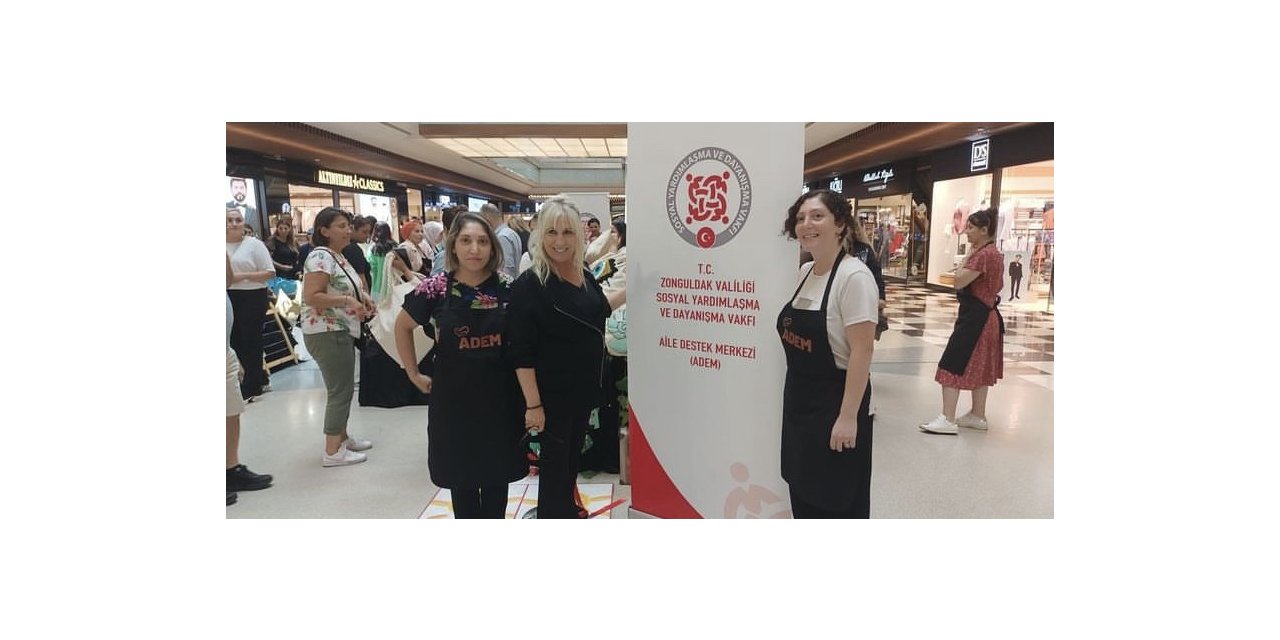 Kadınların el emeği ürünleri sergilendi