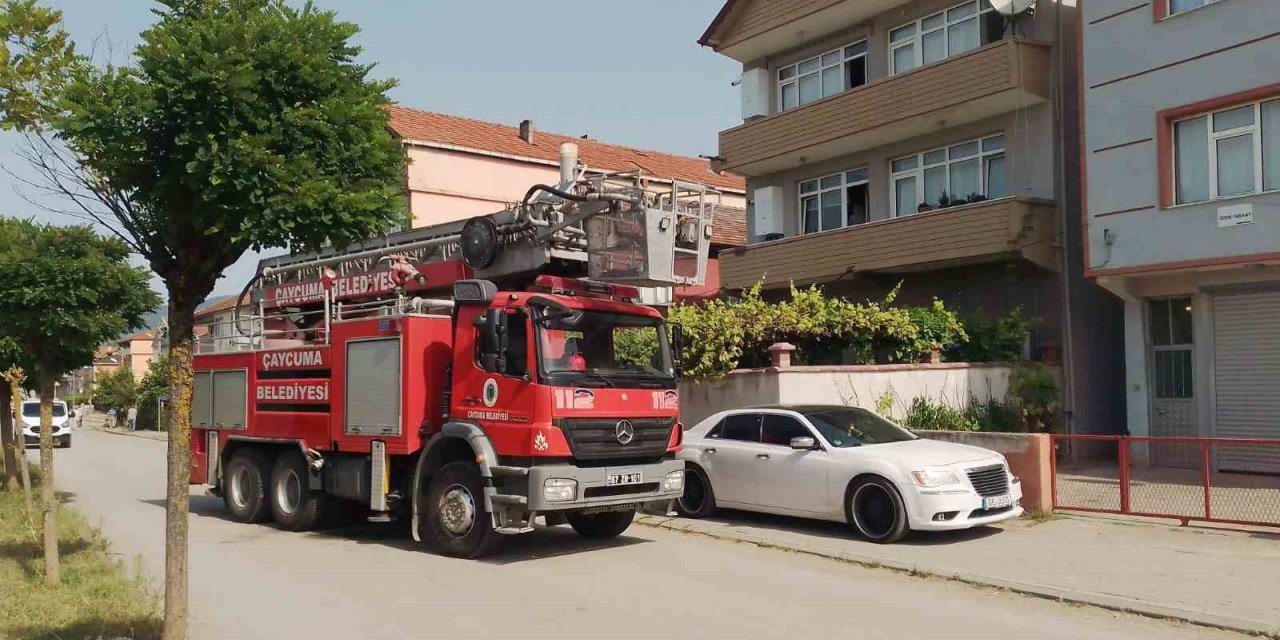 Ocakta unutulan tencere paniğe neden oldu