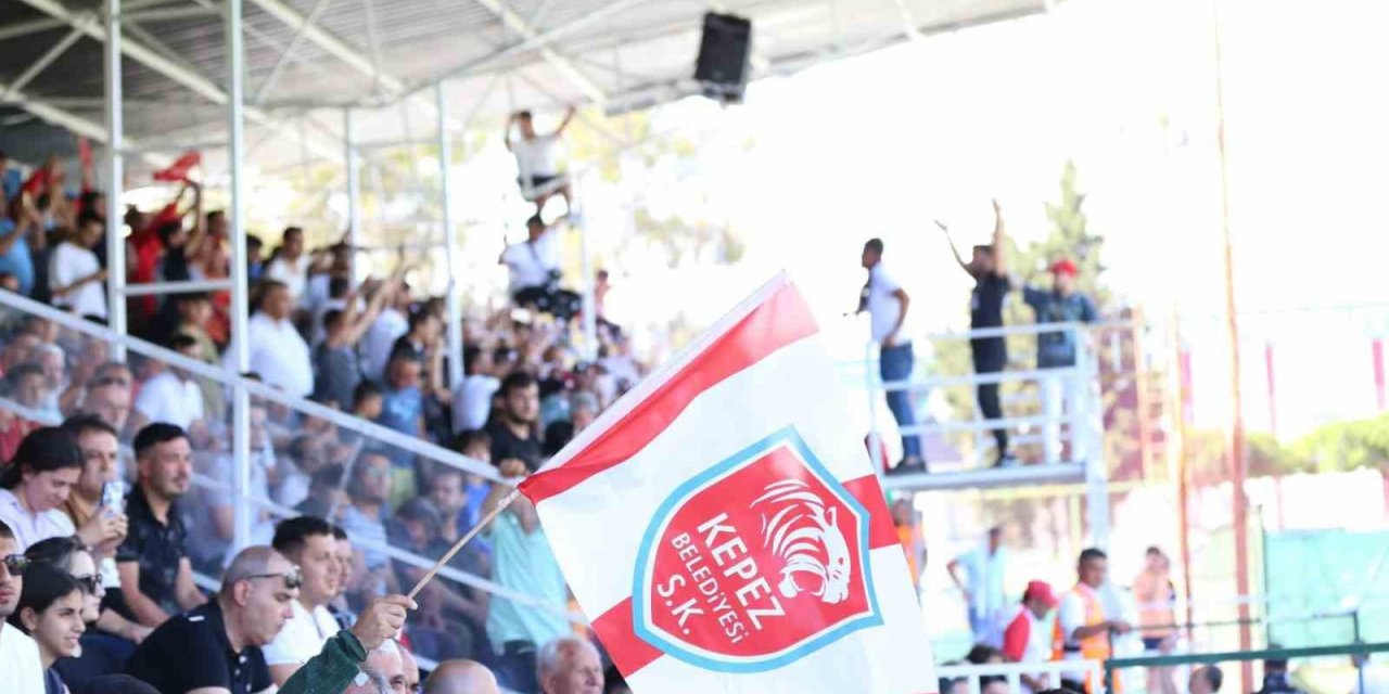 Kepezspor bayrakları caddeleri süsleyecek