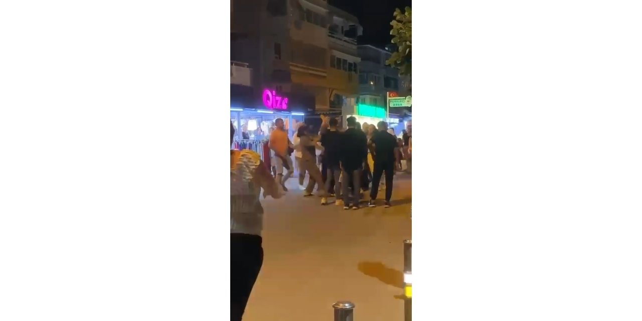 Kadınların saç baş kavgası kamerada