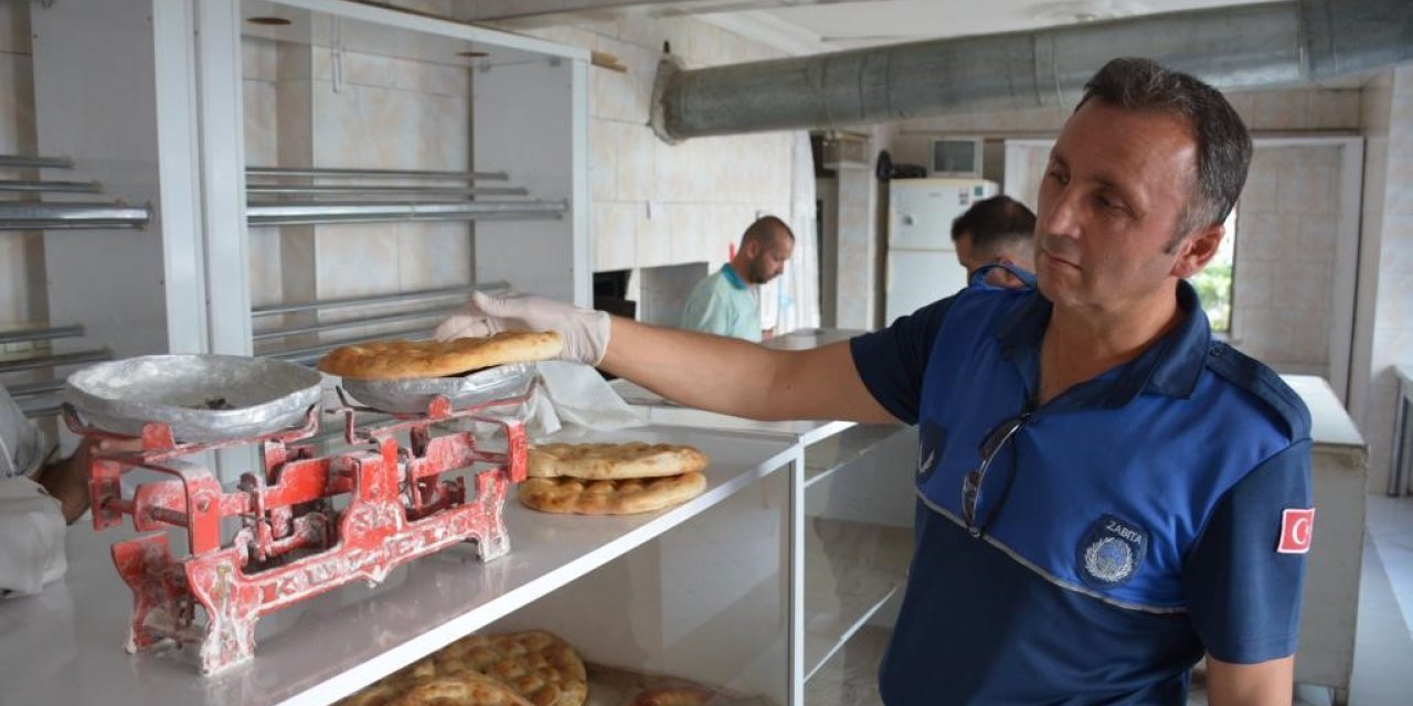 Tokat’ta ekmek gramajı denetimi yapıldı