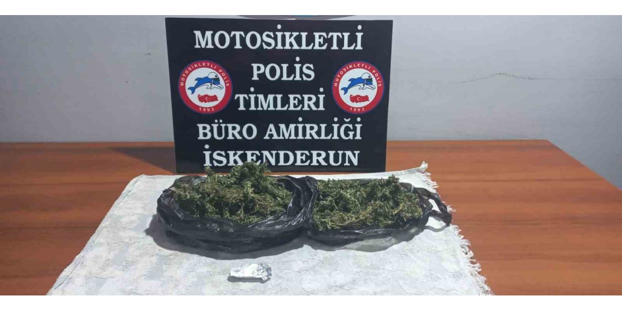 Hatay’da uyuşturucu madde ile yakalanan şüpheli tutuklandı