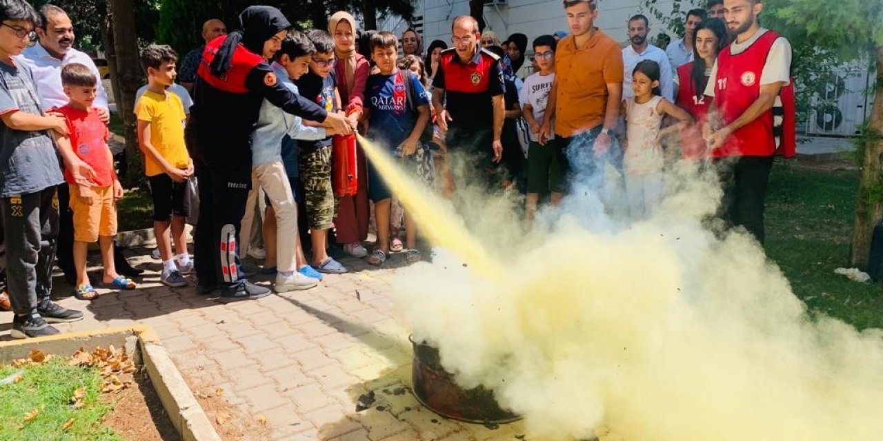 Şanlıurfa’da yangın tatbikatı