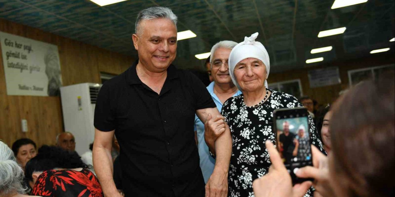 Başkan Uysal, Muharrem lokması ikramına katıldı