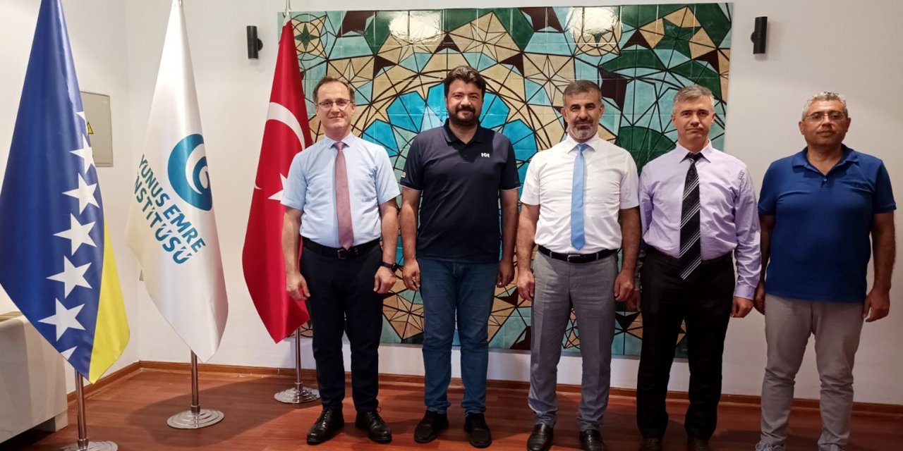 ÇAKÜ’den Saraybosna Yunus Emre Enstitüsü ve TİKA’ya ziyaret