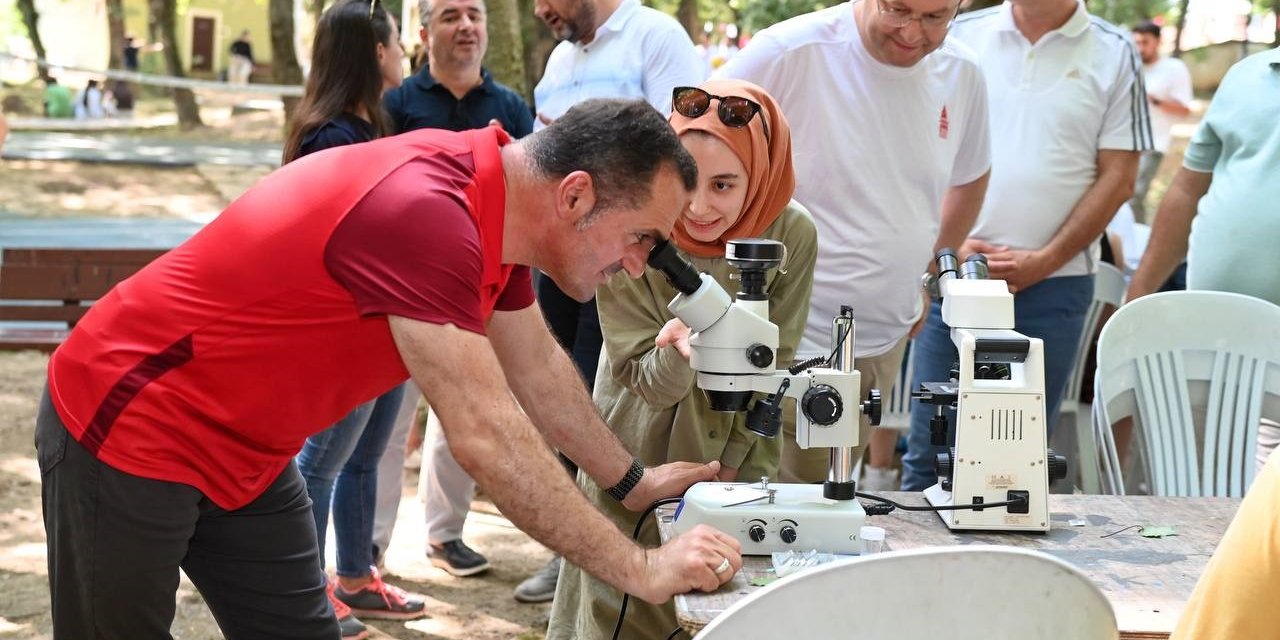 Başkan Yıldız gençlerle birlikte Kefken Kampı’nda