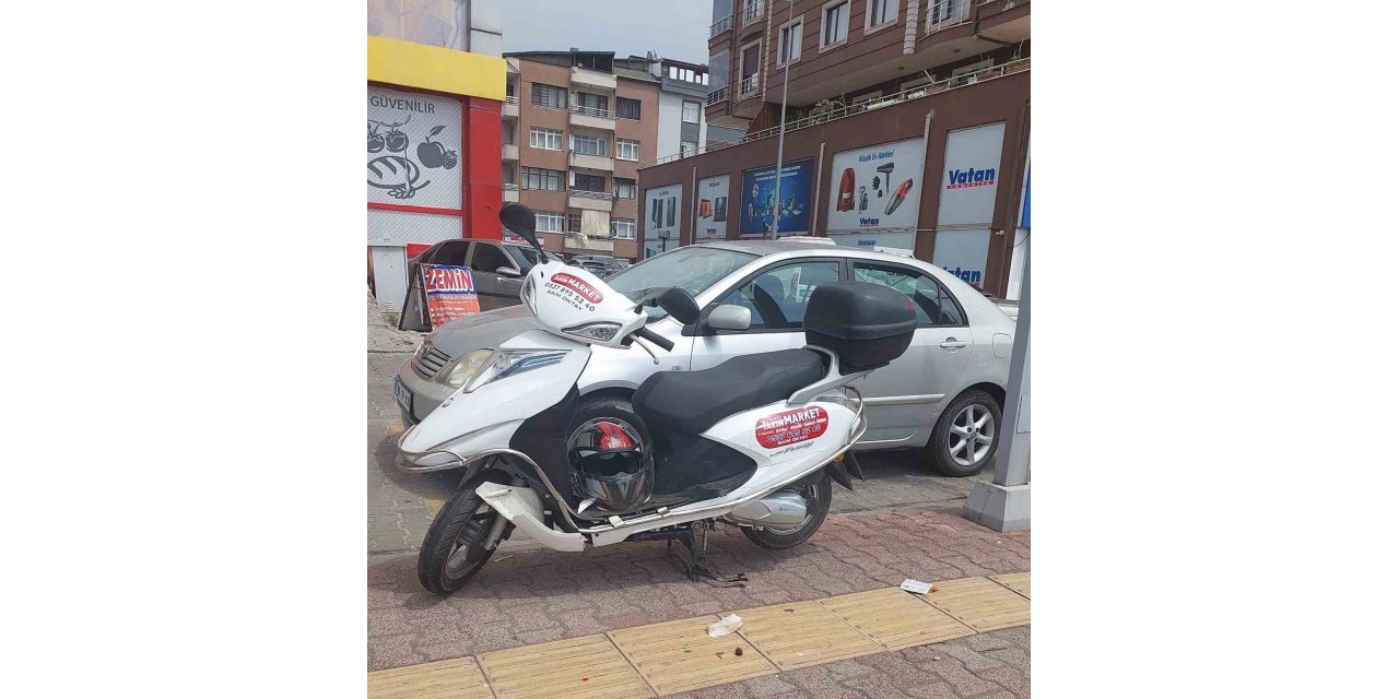 Otomobil ile motosiklet çarpıştı: 1 yaralı