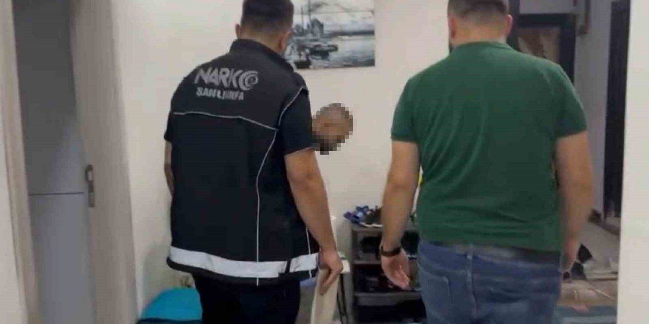 Şanlıurfa’da uyuşturucu operasyonu: 2 gözaltı