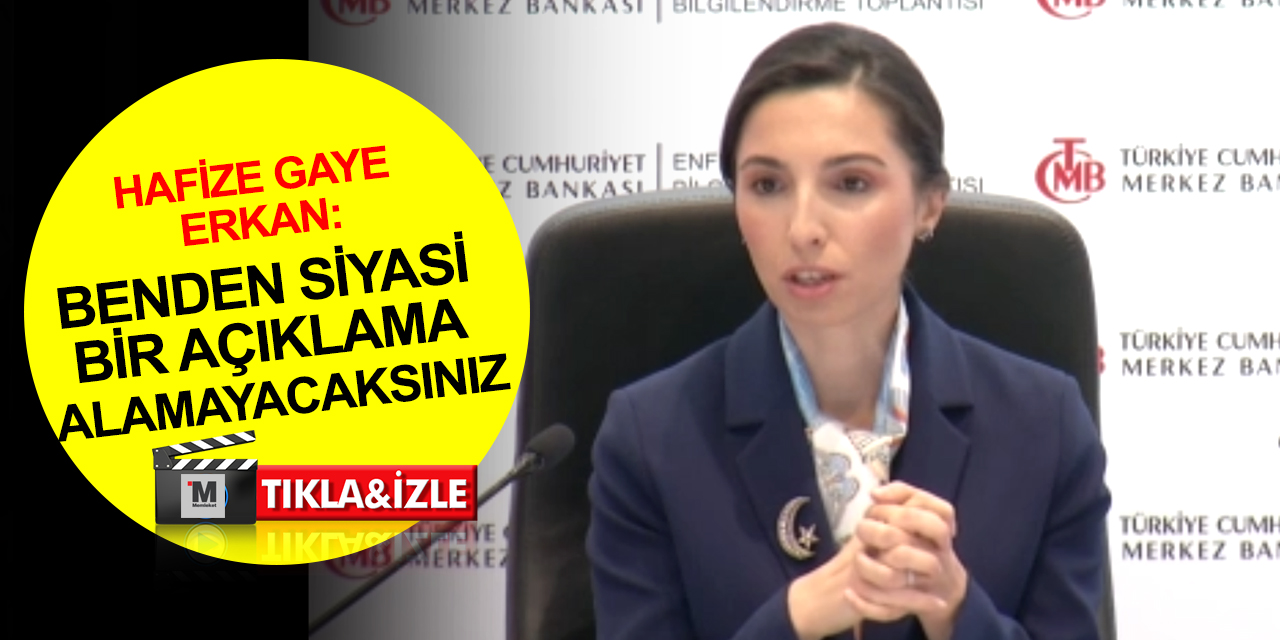 TCMB Başkanı Erkan: Merkez Bankası bağımsızdır, zaten PPK’da değişim söz konusu