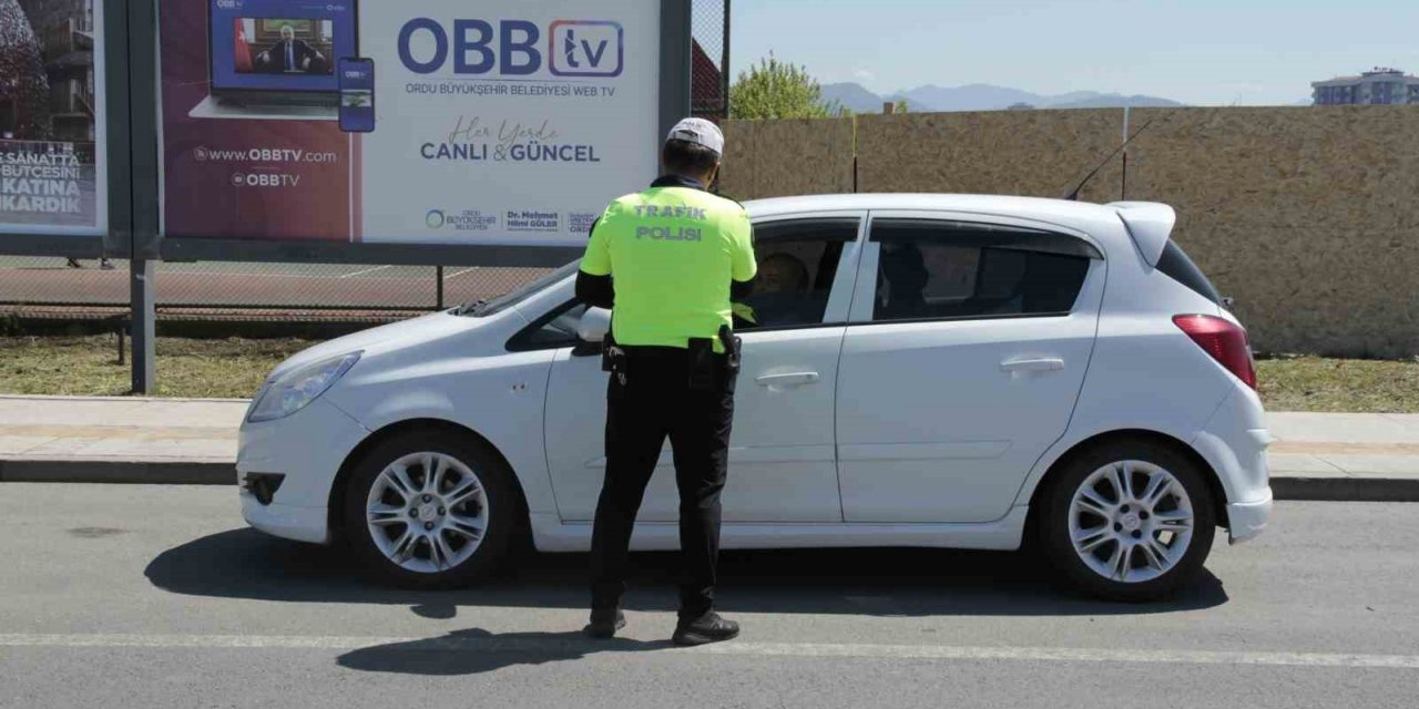 Ordu’da bir haftada 11 bin araç denetlendi