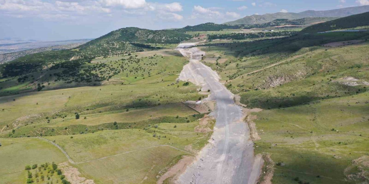 Başkan Özdoğan: "Hacılar - Erciyes yolunda çok iyi bir aşamadayız"