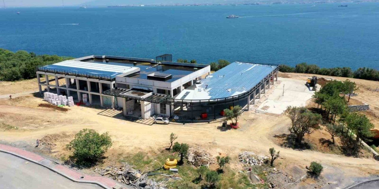 Cazibe merkezi olacak projede çalışmalar yüzde 35 seviyesine ulaştı