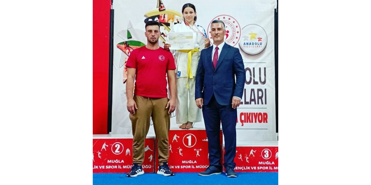 Eskişehirli sporcudan judoda Türkiye 3’üncülüğü