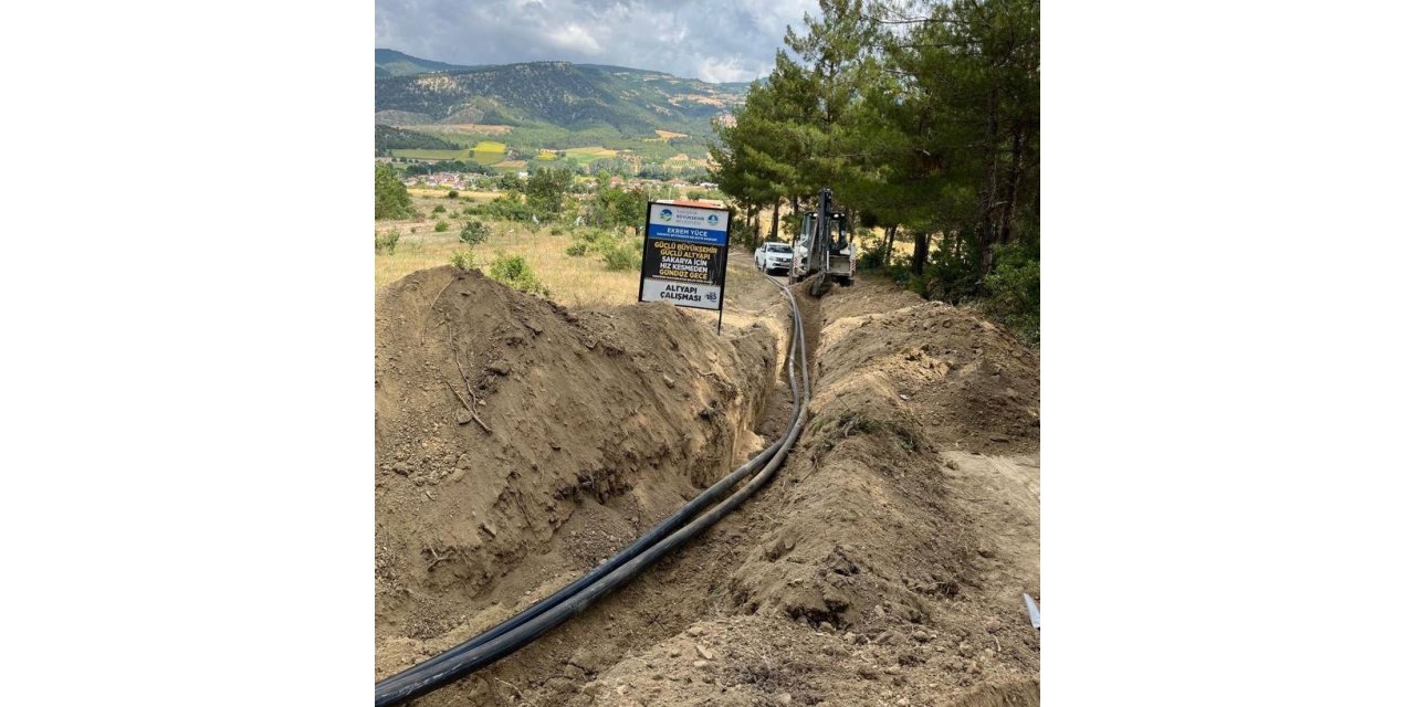 Taraklıya 2 bin 500 metrelik yeni içme suyu hattı