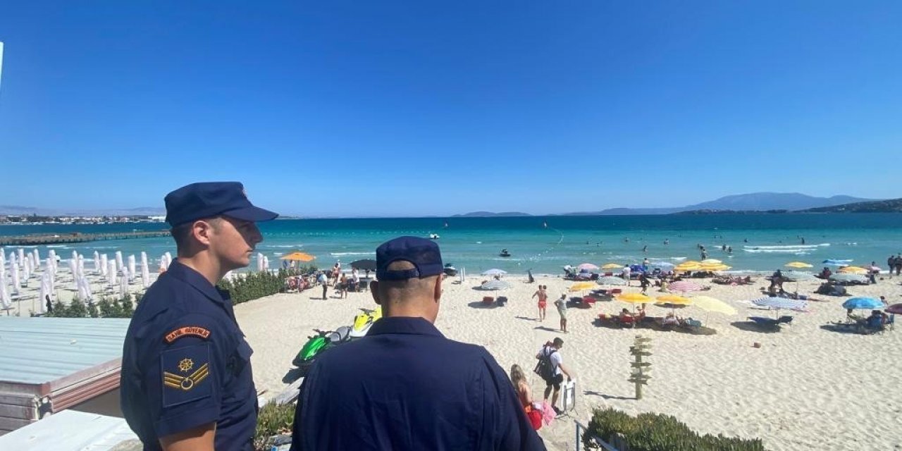 Sahil Güvenlik’ten İzmir plajlarında denetim