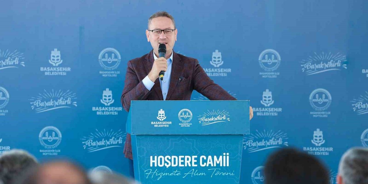 Başakşehir’de Hoşdere Camii ibadete açıldı