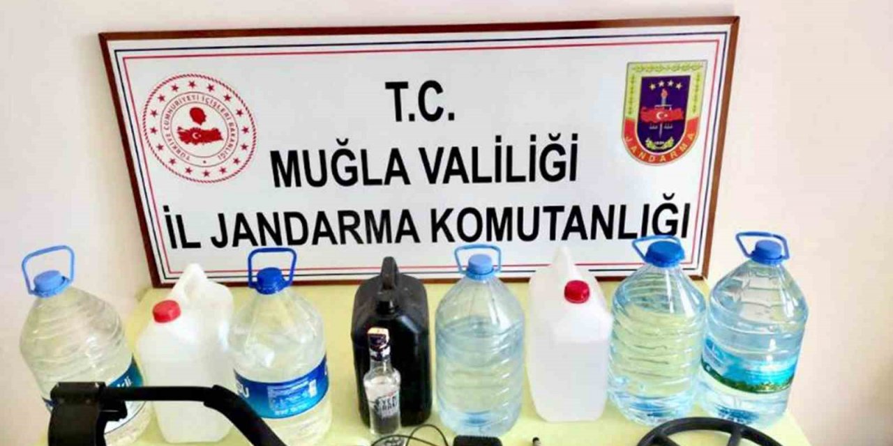 Ula’da sahte alkol operasyonu