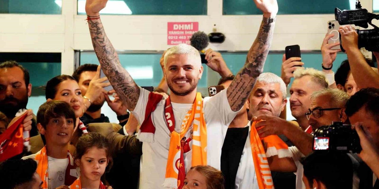 Galatasaray'ın anlaşmaya vardığı Mauro Icardi, İstanbul’a geldi