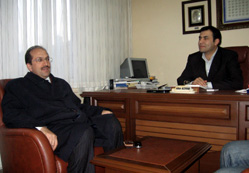 Esen'den, bayram ziyareti