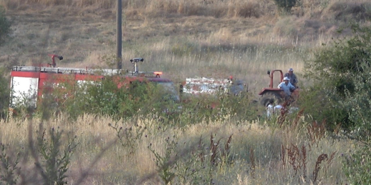 Tavşanlı’da yangın