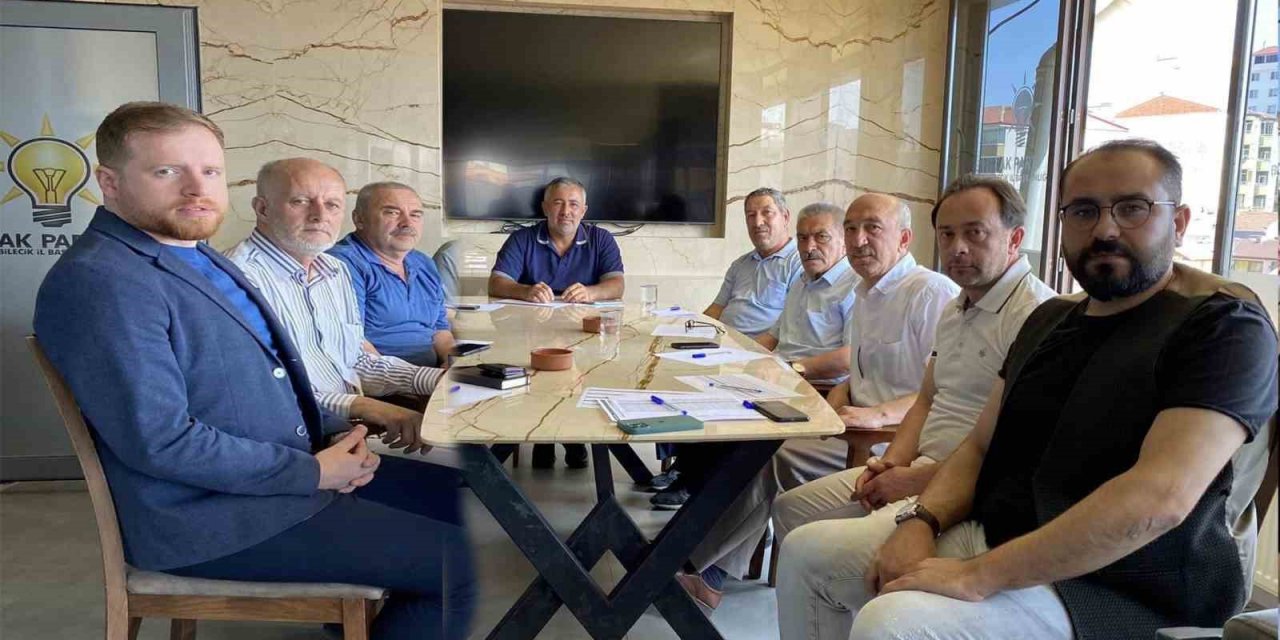 AK Parti İlçe Başkanları İstişare Toplantısı yapıldı