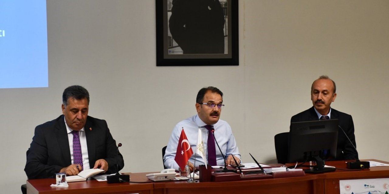 Çankırı’da su verimliliği için alınacak tedbirler konuşuldu