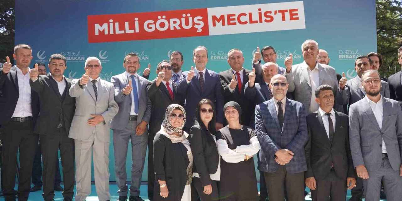 Fatih Erbakan: “İttifaka yanlışa ortak olmak için değil, yanlışları hep birlikte düzeltmek için girdik”